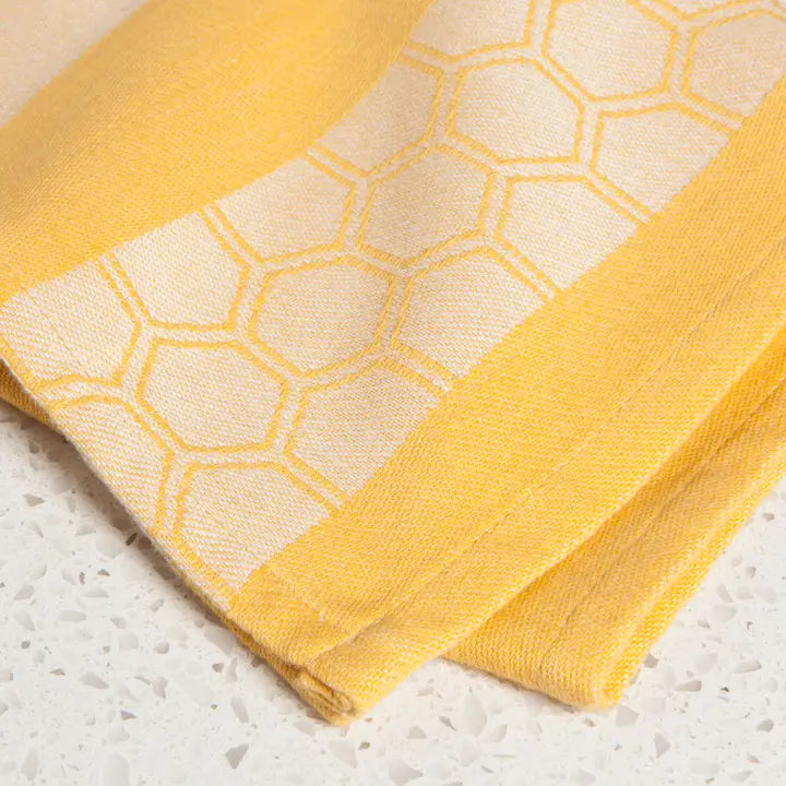 Honeybee Jacquard Kitchen Towels