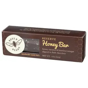 Bees and Beans chocolate candy bars
