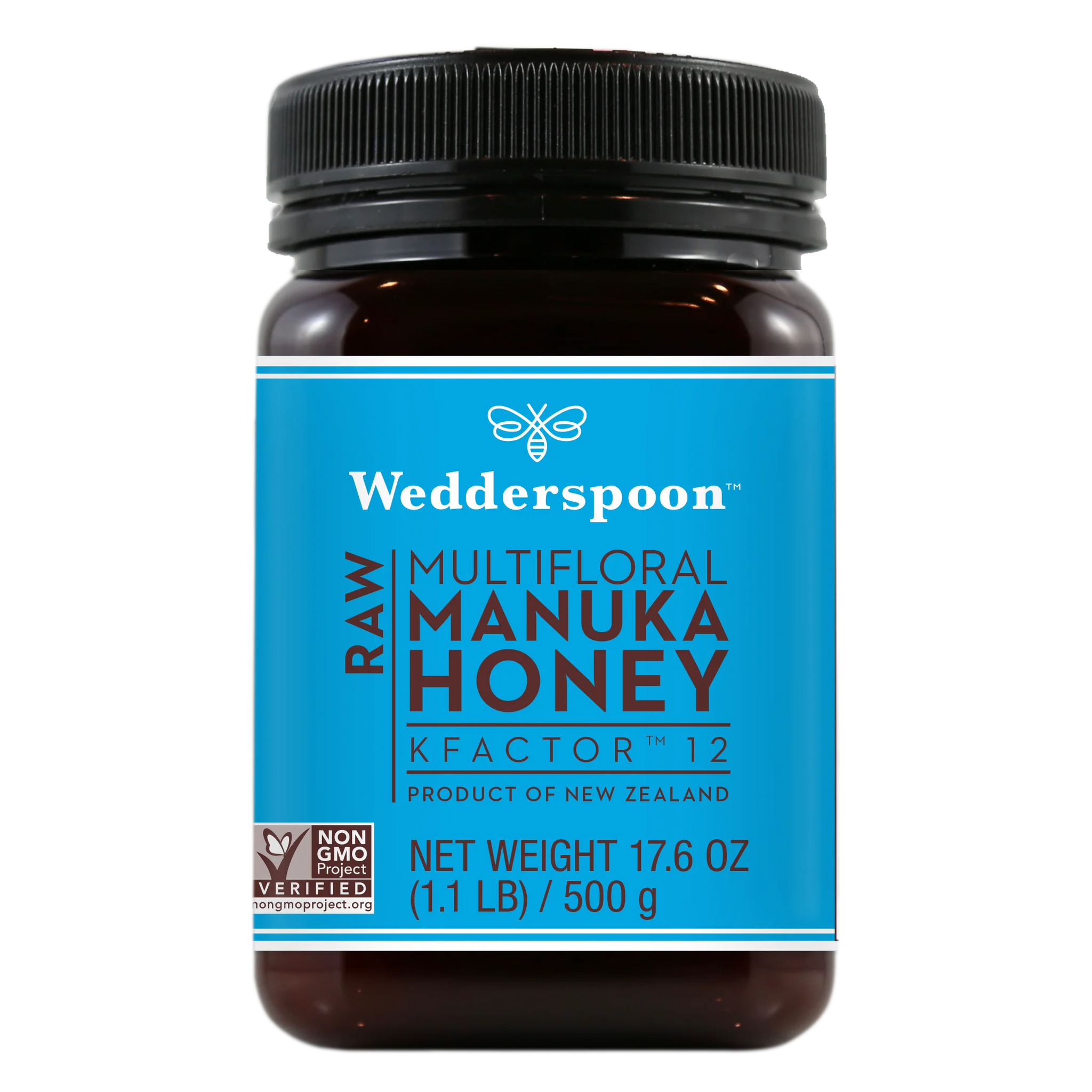 New Zealand Manuka Honey from Wedderspoon Organic