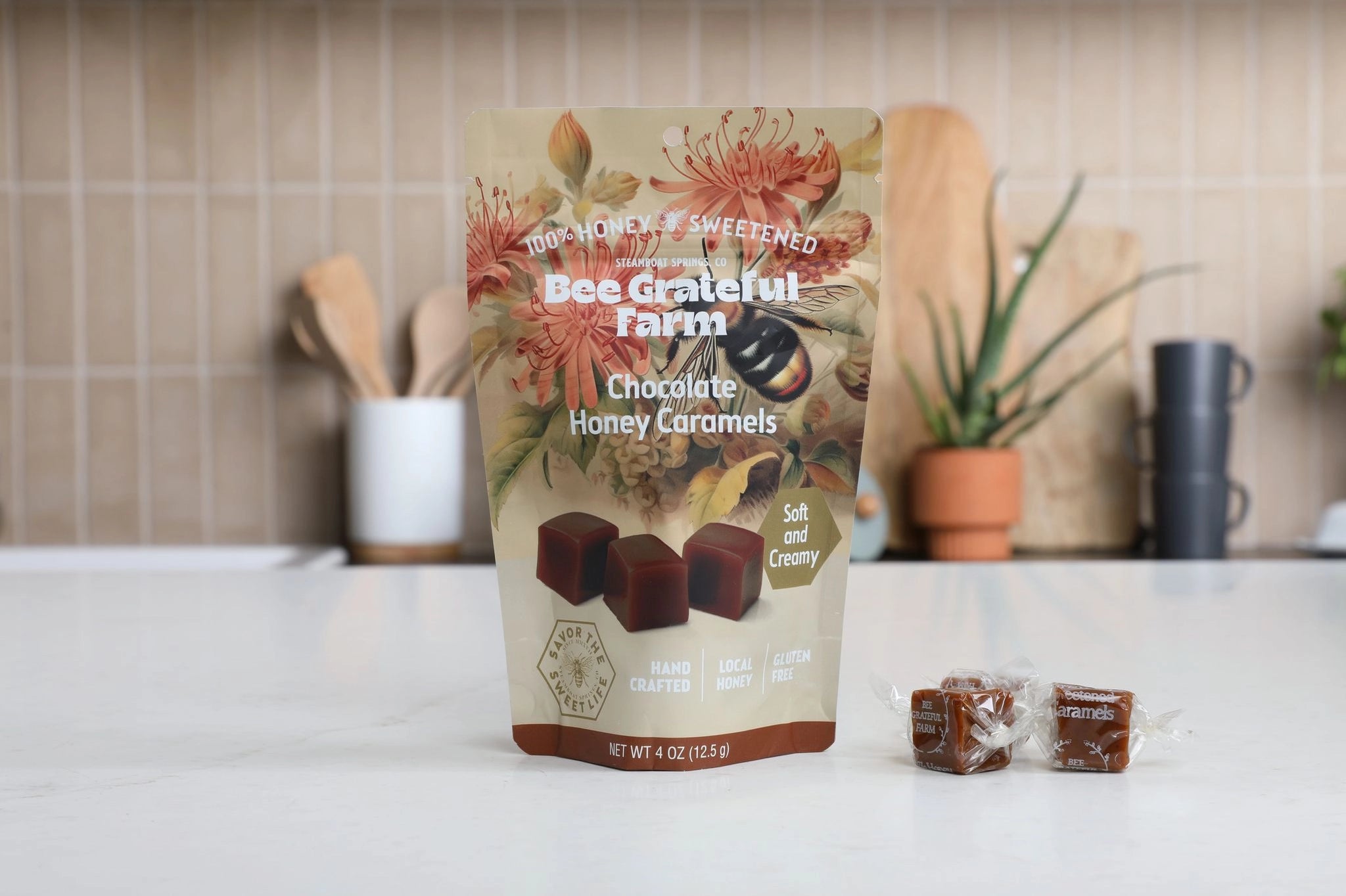 Honey Caramels from Bee Grateful Farm