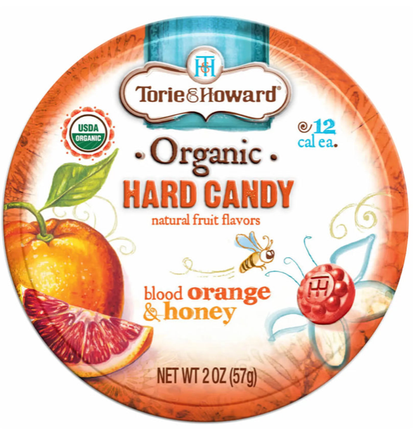 Hard Candy Pastilles - Blood Orange and Honey