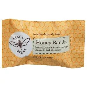 Bees and Beans chocolate candy bars
