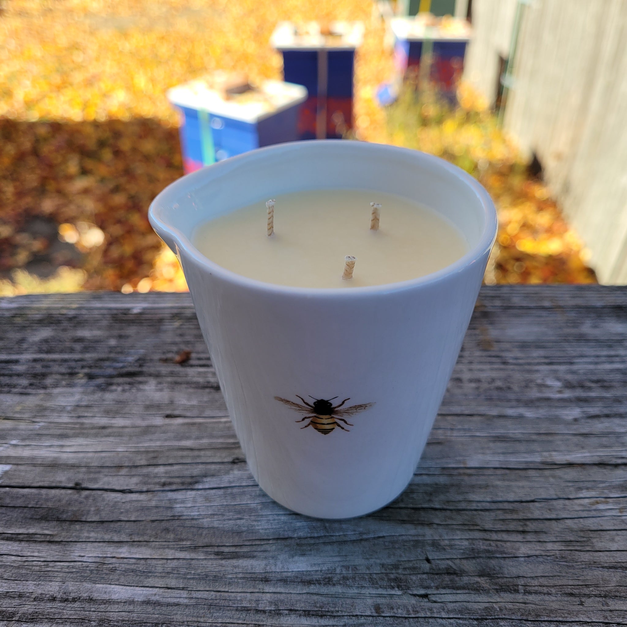 Bee Illuminated Lotion Candle and Refills