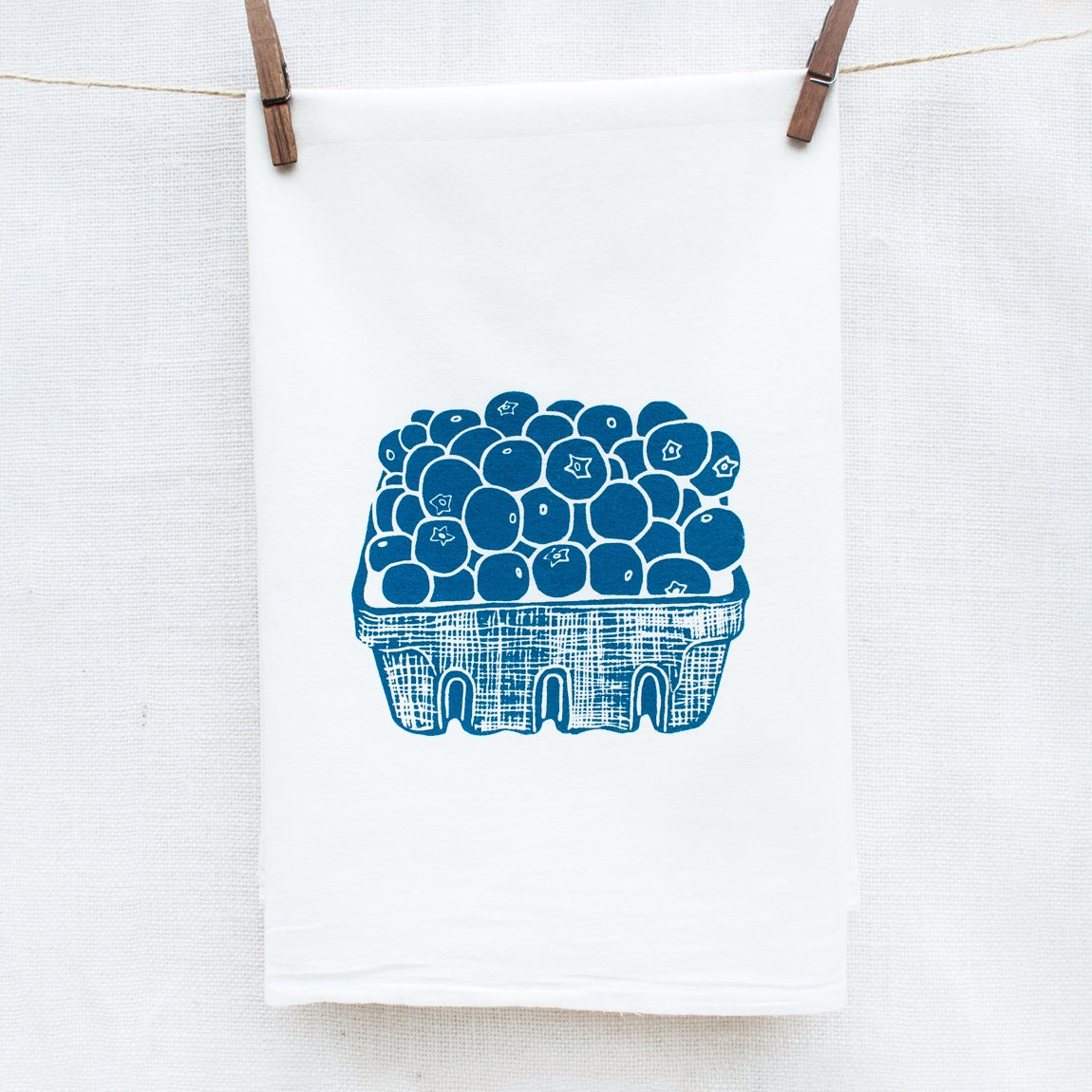 Blueberry and Raspberry Tea Towels - The Honey Exchange