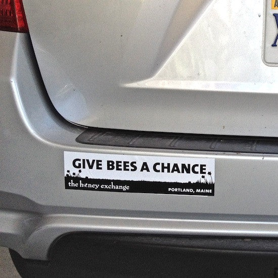 Give Bees a Chance Bumpersticker